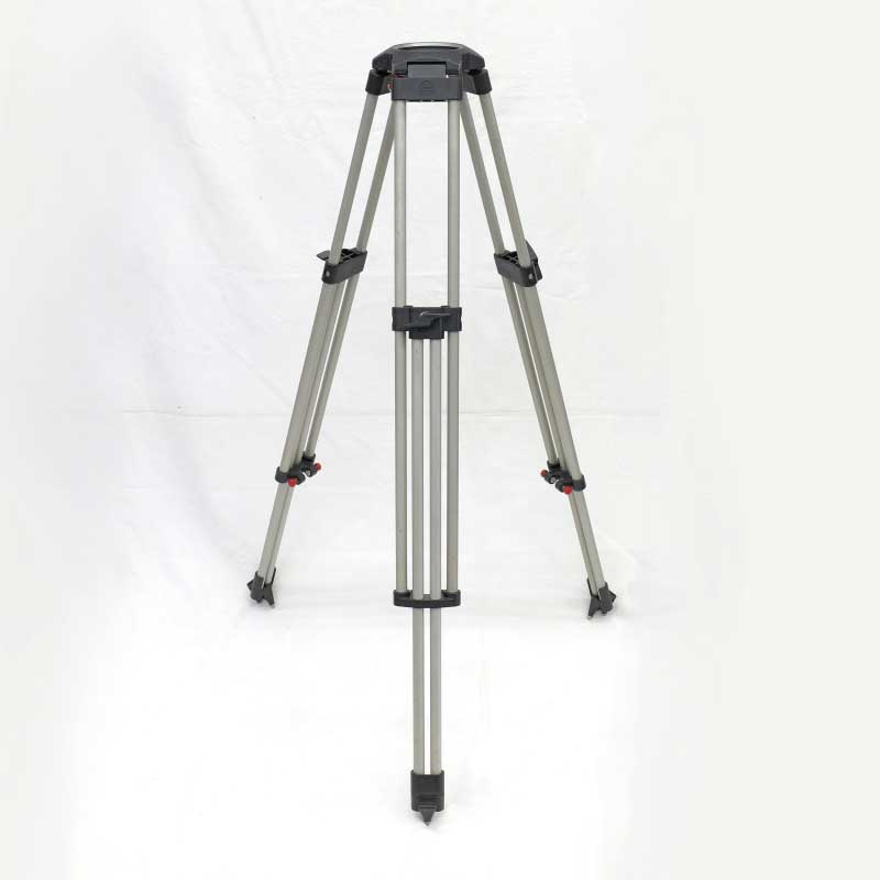 【DA100L 現状渡し 中古品】 Sachtler 100mmボール アルミ2段脚