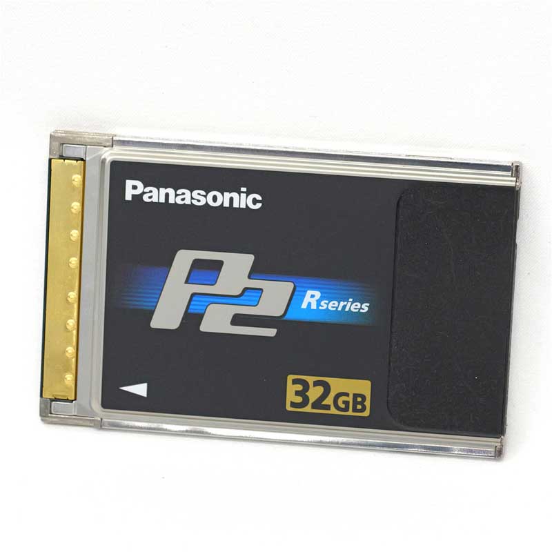 【AJ-P2C032RG 現状渡し 中古品】 Panasonic P2カード 32GB