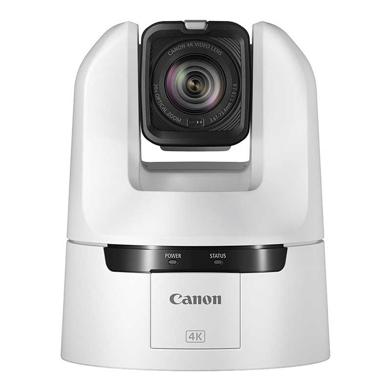 【CR-N400 ホワイト（2026年1月下旬発売予定）】 Canon 屋内型リモートカメラ
