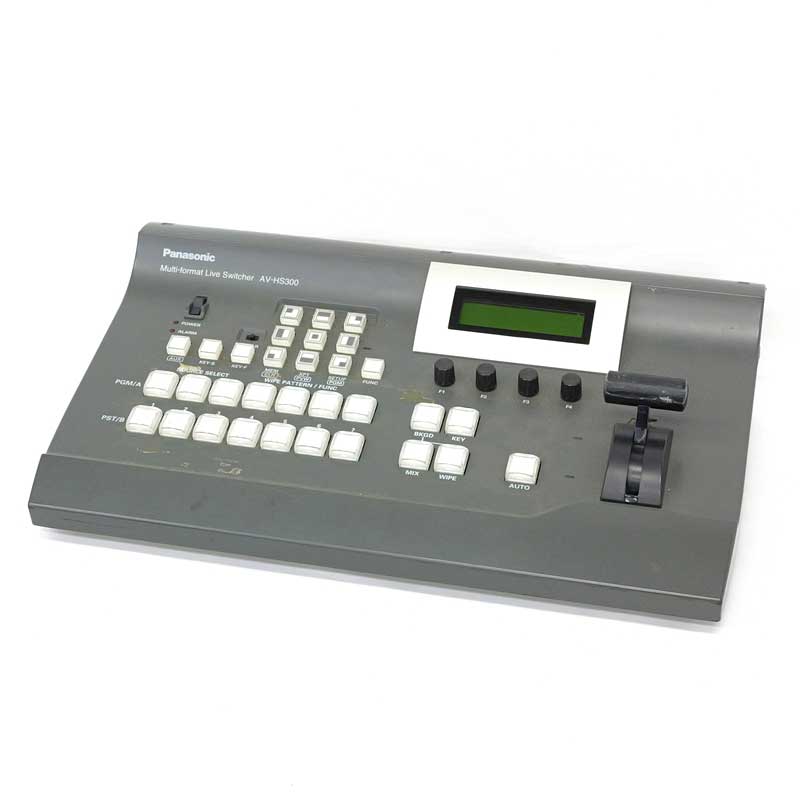 【AV-HS300G ジャンク品】 Panasonic HD/SDフォーマットドライブスイッチャー