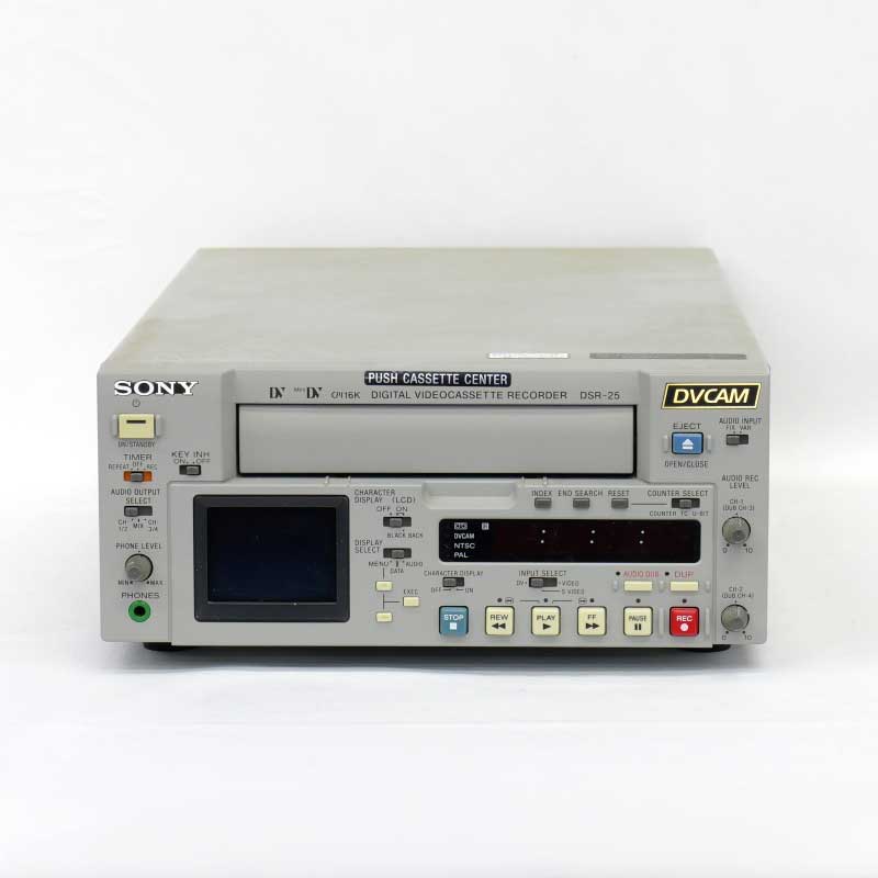 【DSR-25 ジャンク品】 SONY DVCAMレコーダー