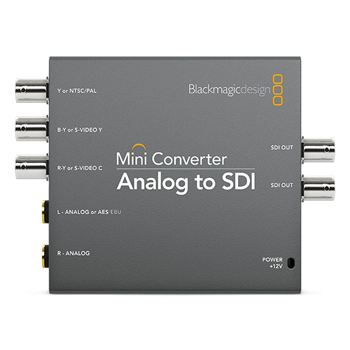 【Mini Converter Analog to SDI 2 未使用開封品】 Blackmagic Design コンバータ