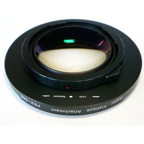 【FEX-055】 Zunow SONY PMW-EX1/EX1R/EX3専用 0.55倍セミフィッシュアイレンズ
