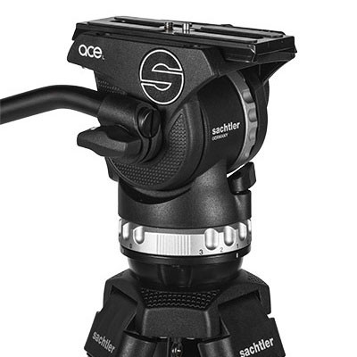 【システムAce L GS CF（1012）】 Sachtler カーボン3段三脚システム