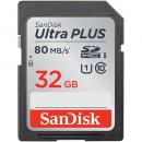 【SDSDUSC-032G-JNJIN】 SanDisk ウルトラ プラス SDHC UHS-I カード 32GB