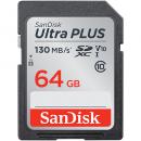 【SDSDUW3-064G-JNJIN】 SanDisk ウルトラ プラス SDXC UHS-I カード 64GB