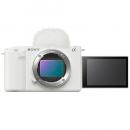 【VLOGCAM ZV-E1 ホワイト】 SONY デジタル一眼カメラ（レンズ別売、Eマウント）