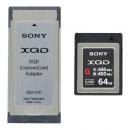 【QDA-EX1 中古品】 SONY XQD ExpressCardアダプター（XQDメモリーカード付）