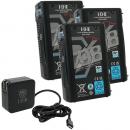 【IDXキャンペーン DUO-C98P PD充電器セット】 IDX Vマウントバッテリー・USB PD充電器セット