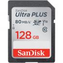 【SDSDUWC-128G-JNJIN】 SanDisk サンディスク ウルトラ プラス SDXCメモリーカード 128GB