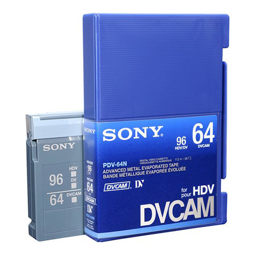 【PDV-64N/3】 SONY DVCAM 標準カセット ICメモリーなし