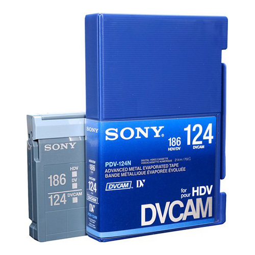 【PDV-124N/3】 SONY DVCAM 標準カセット ICメモリーなし