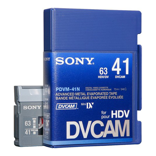 【PDVM-41N/3 x 10】 SONY DVCAM ミニカセット ICメモリーなし 10本