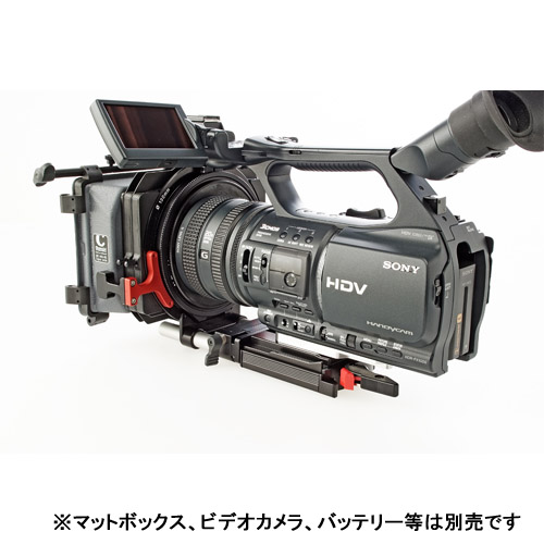 【VTA-7RSKIT】 TRIAD HDVカメラ用ロッドサポート付V トライポッドアダプターキット