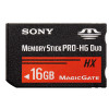 【MS-HX16B】 SONY メモリースティック PRO-HG デュオ 16GB