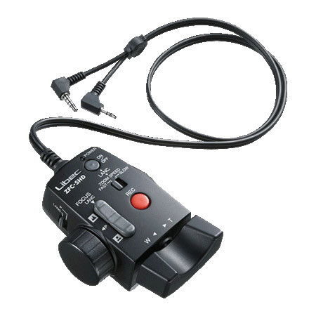 【ZFC-5HD】 Libec LANC・パナソニック小型カメラ用ズーム＆フォーカスリモートコントロール