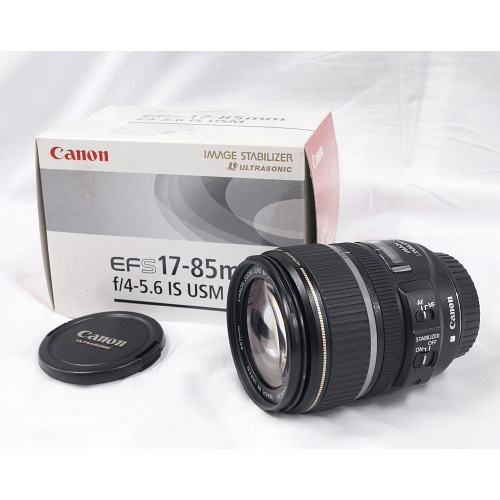 【EF-S17-85mm F4-5.6 IS USM メーカー点検済 中古品】 Canon ズームレンズ