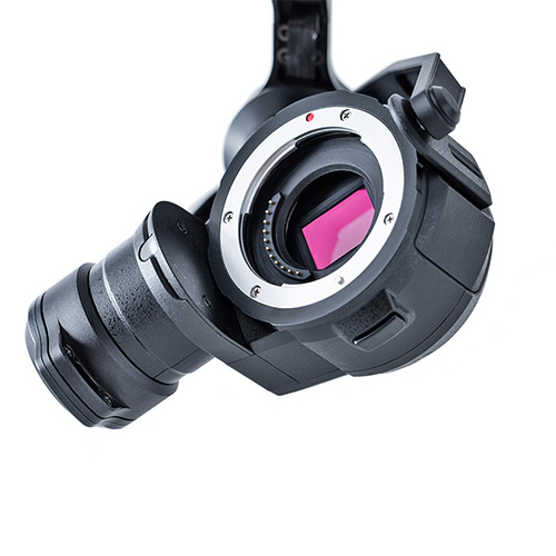 【Zenmuse X5 ジンバルおよびカメラ（レンズなし）】 DJI 3軸ジンバル搭載4Kカメラ（MFTマウントレンズ別売）