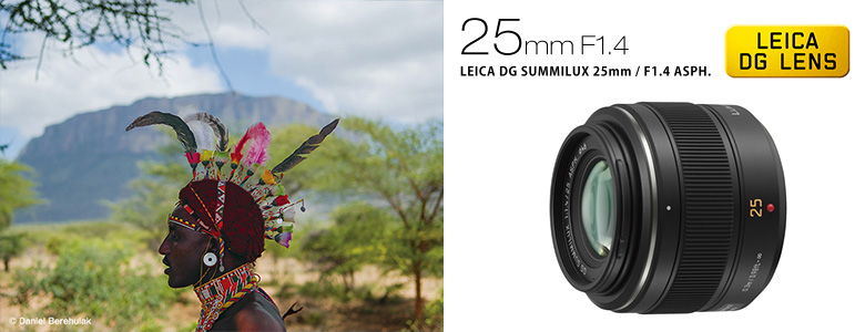 【LEICA DG SUMMILUX 25mm / F1.4 ASPH.】 Panasonic 単焦点レンズ