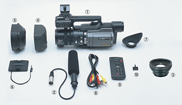 ダークブラウン 茶色 正常動作品 ソニー DVCAM/mini DVビデオカメラ